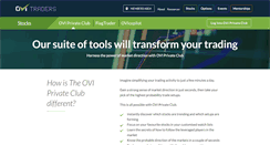 Desktop Screenshot of ovitradersclub.com